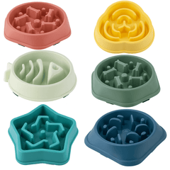 Pet Cat Dog Slow Feeder Bowl – Anti - Choking - Onlytenbucks.com