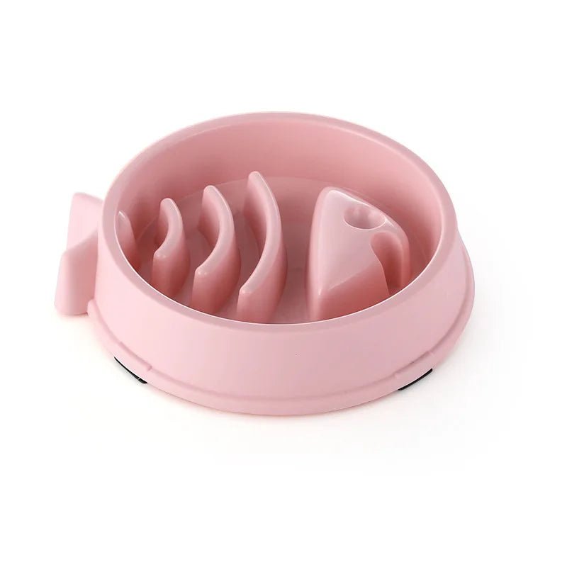 Pet Cat Dog Slow Feeder Bowl – Anti - Choking - Onlytenbucks.com