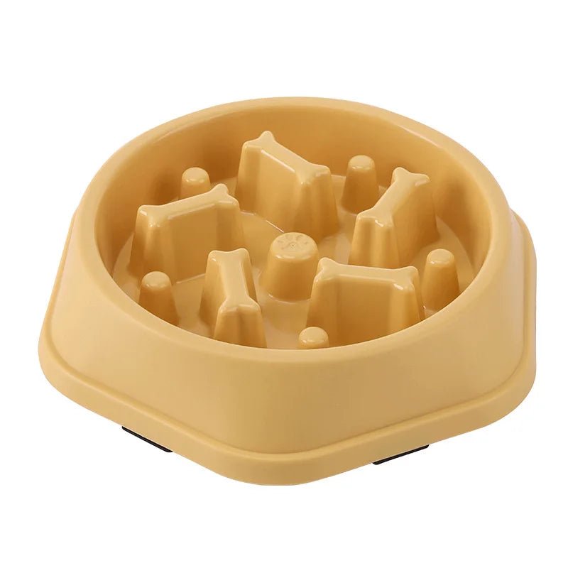 Pet Cat Dog Slow Feeder Bowl – Anti - Choking - Onlytenbucks.com