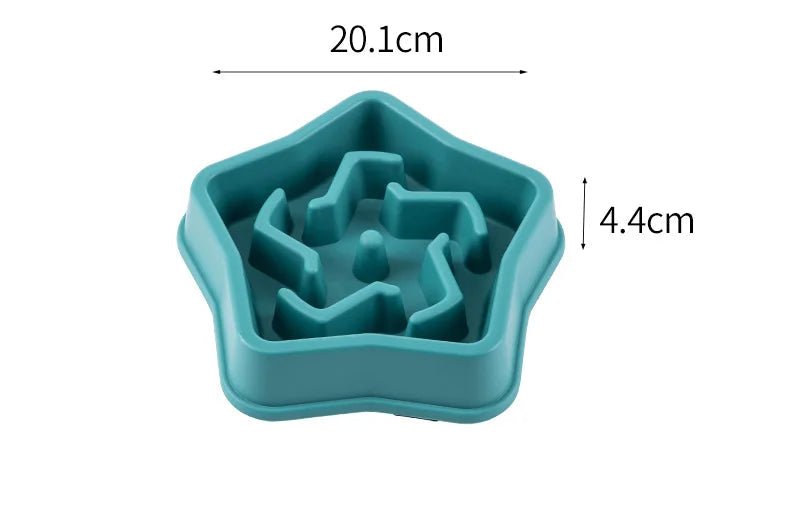 Pet Cat Dog Slow Feeder Bowl – Anti - Choking - Onlytenbucks.com