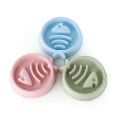 Pet Cat Dog Slow Feeder Bowl – Anti - Choking - Onlytenbucks.com