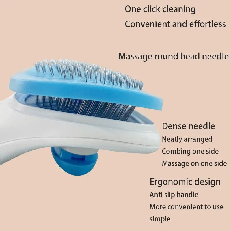 Pet Hair Removal Brush – Slicker Grooming Comb - Onlytenbucks.com