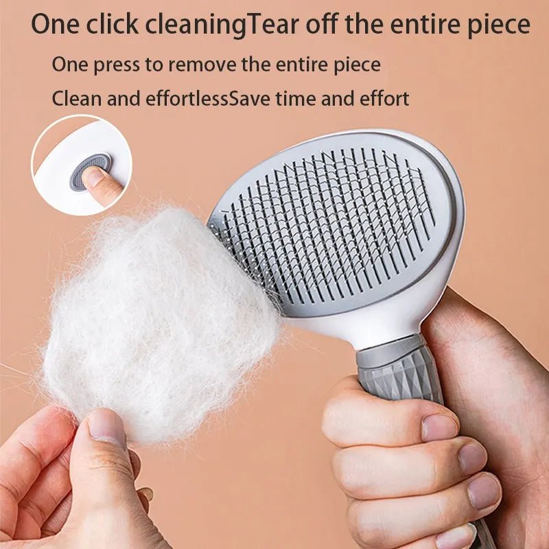 Pet Hair Removal Brush – Slicker Grooming Comb - Onlytenbucks.com