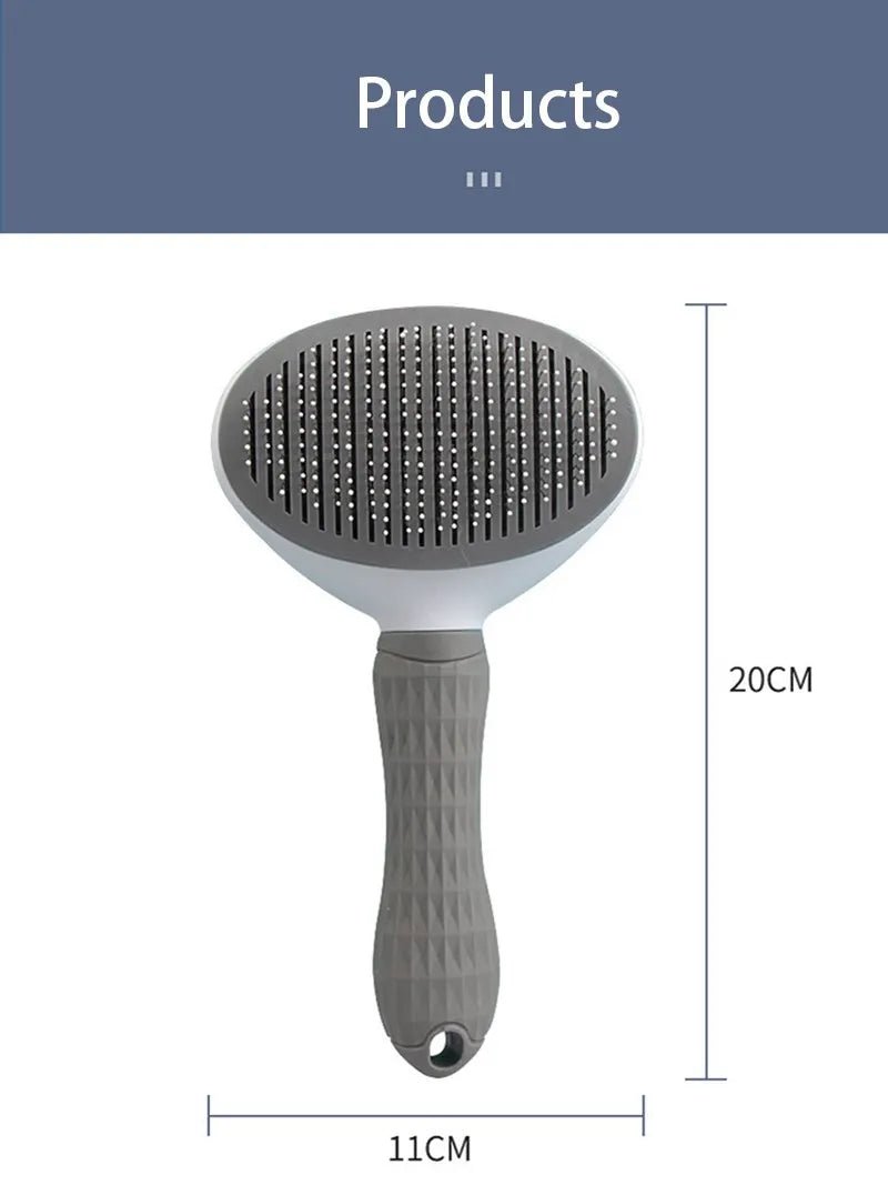Pet Hair Removal Brush – Slicker Grooming Comb - Onlytenbucks.com