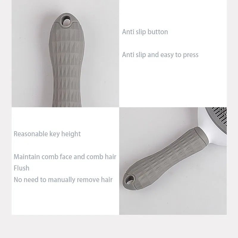 Pet Hair Removal Brush – Slicker Grooming Comb - Onlytenbucks.com