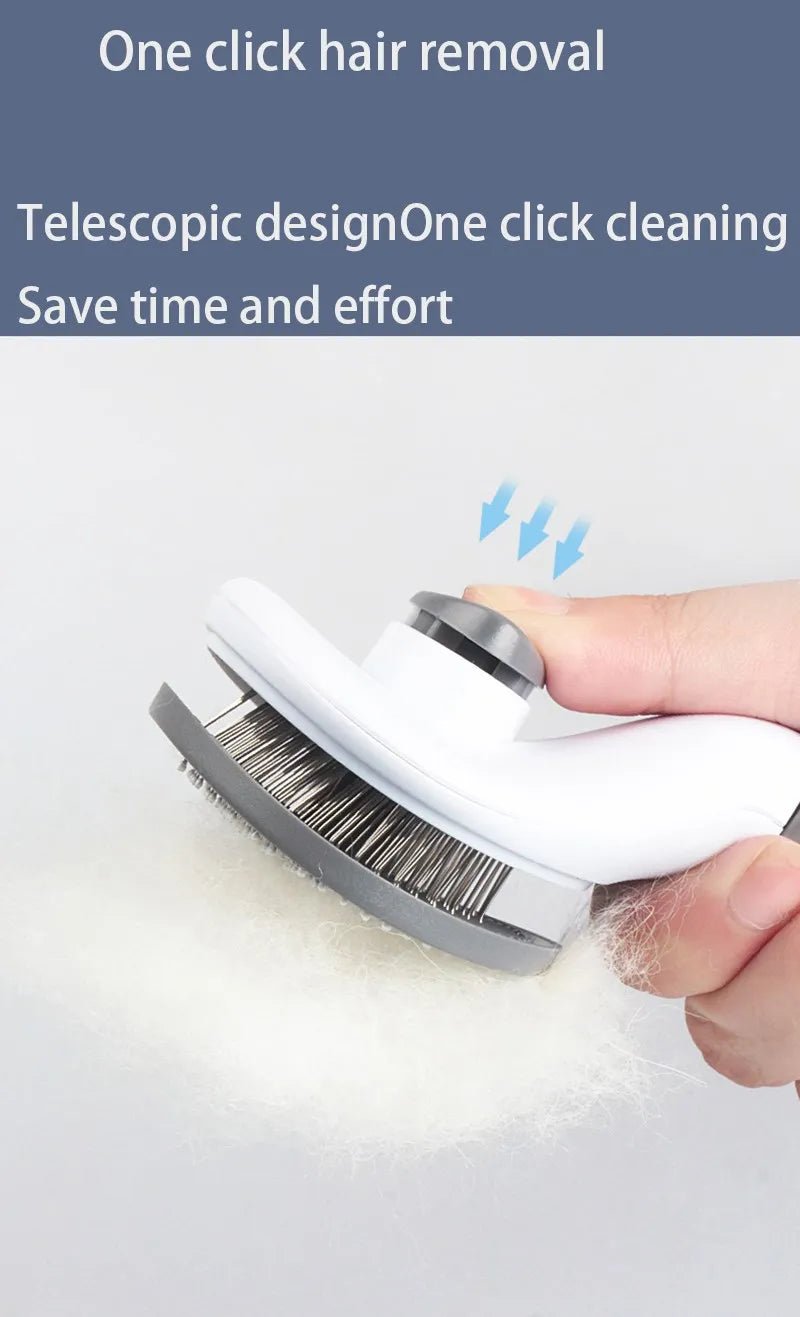 Pet Hair Removal Brush – Slicker Grooming Comb - Onlytenbucks.com