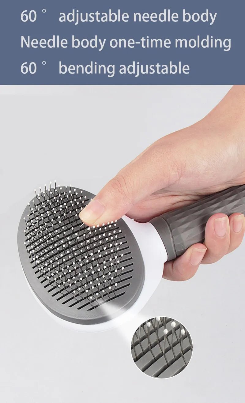 Pet Hair Removal Brush – Slicker Grooming Comb - Onlytenbucks.com