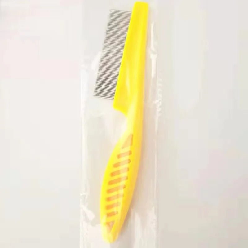 Pet Hair Shedding and Flea Comb – Stainless Steel Grooming Tool - Onlytenbucks.com