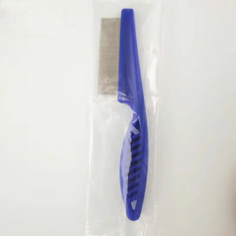 Pet Hair Shedding and Flea Comb – Stainless Steel Grooming Tool - Onlytenbucks.com
