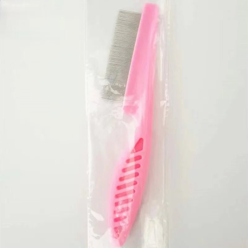Pet Hair Shedding and Flea Comb – Stainless Steel Grooming Tool - Onlytenbucks.com