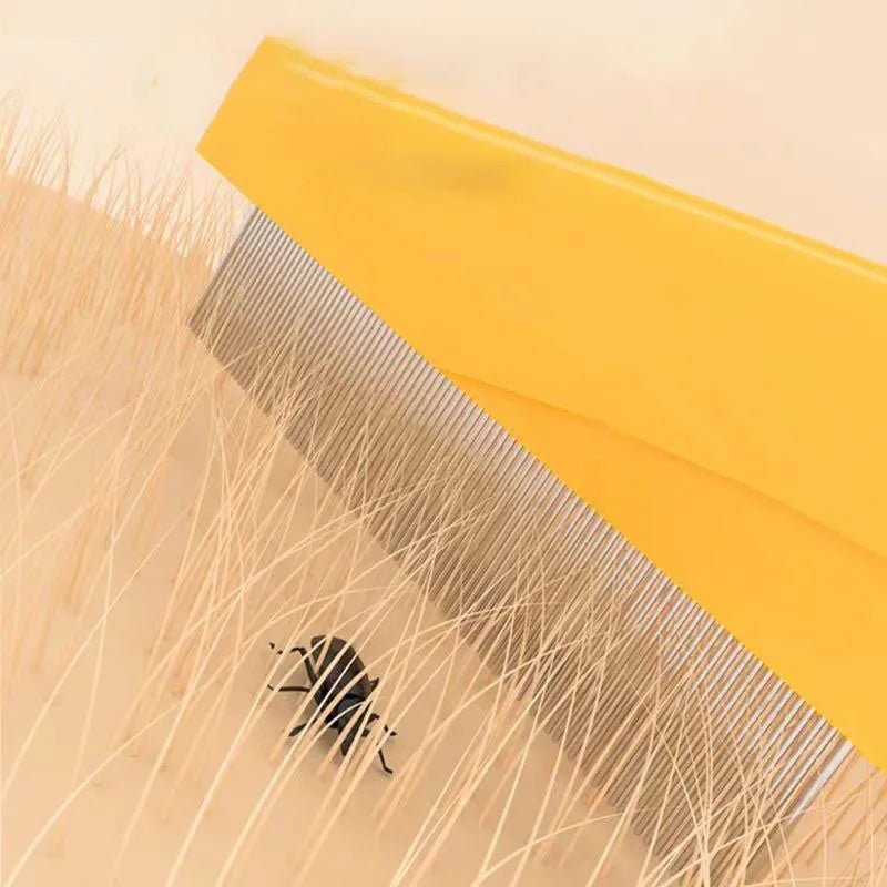 Pet Hair Shedding and Flea Comb – Stainless Steel Grooming Tool - Onlytenbucks.com