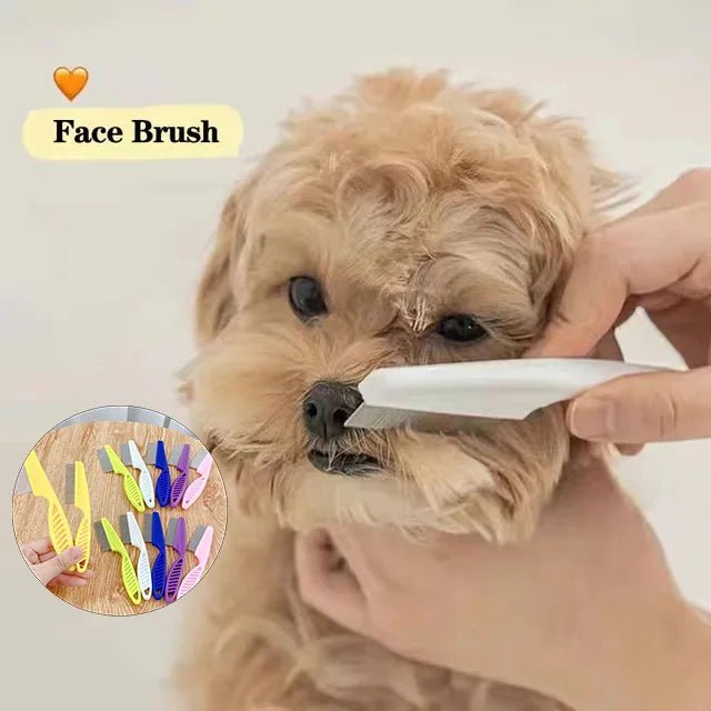 Pet Hair Shedding and Flea Comb – Stainless Steel Grooming Tool - Onlytenbucks.com