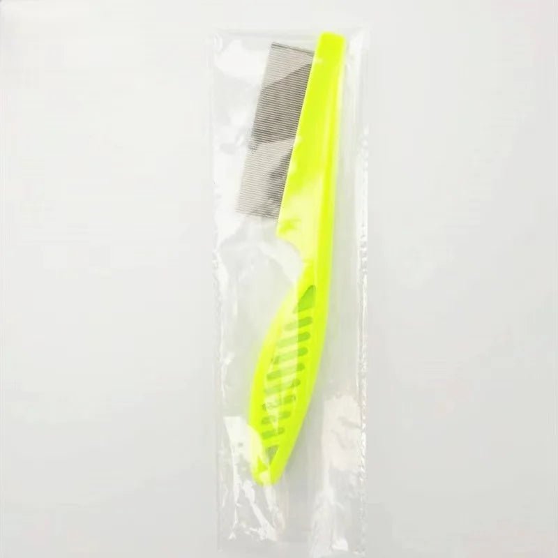 Pet Hair Shedding and Flea Comb – Stainless Steel Grooming Tool - Onlytenbucks.com