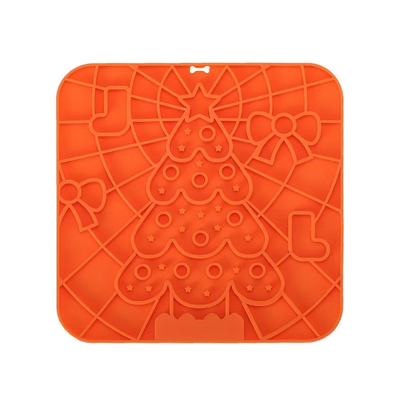 Pet Lick Mat – Silicone Slow Feeder Plate with Suction Cups - Onlytenbucks.com