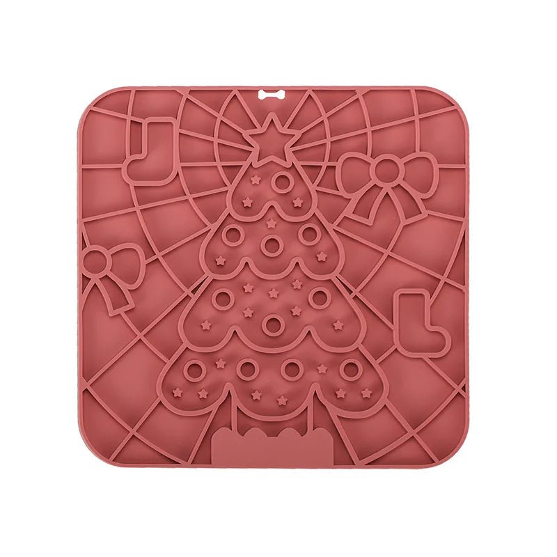 Pet Lick Mat – Silicone Slow Feeder Plate with Suction Cups - Onlytenbucks.com