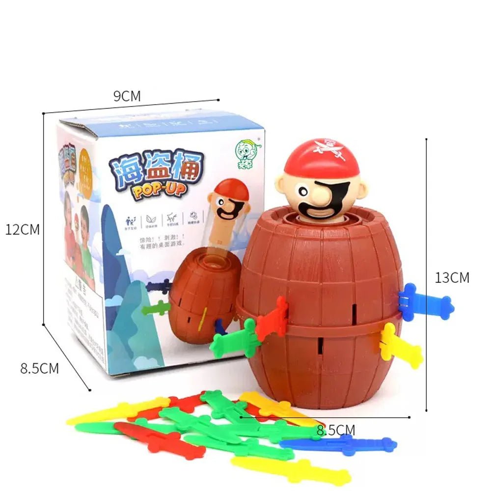Pirate Sword Bucket Game – Interactive Trick and Party Toy - Onlytenbucks.com
