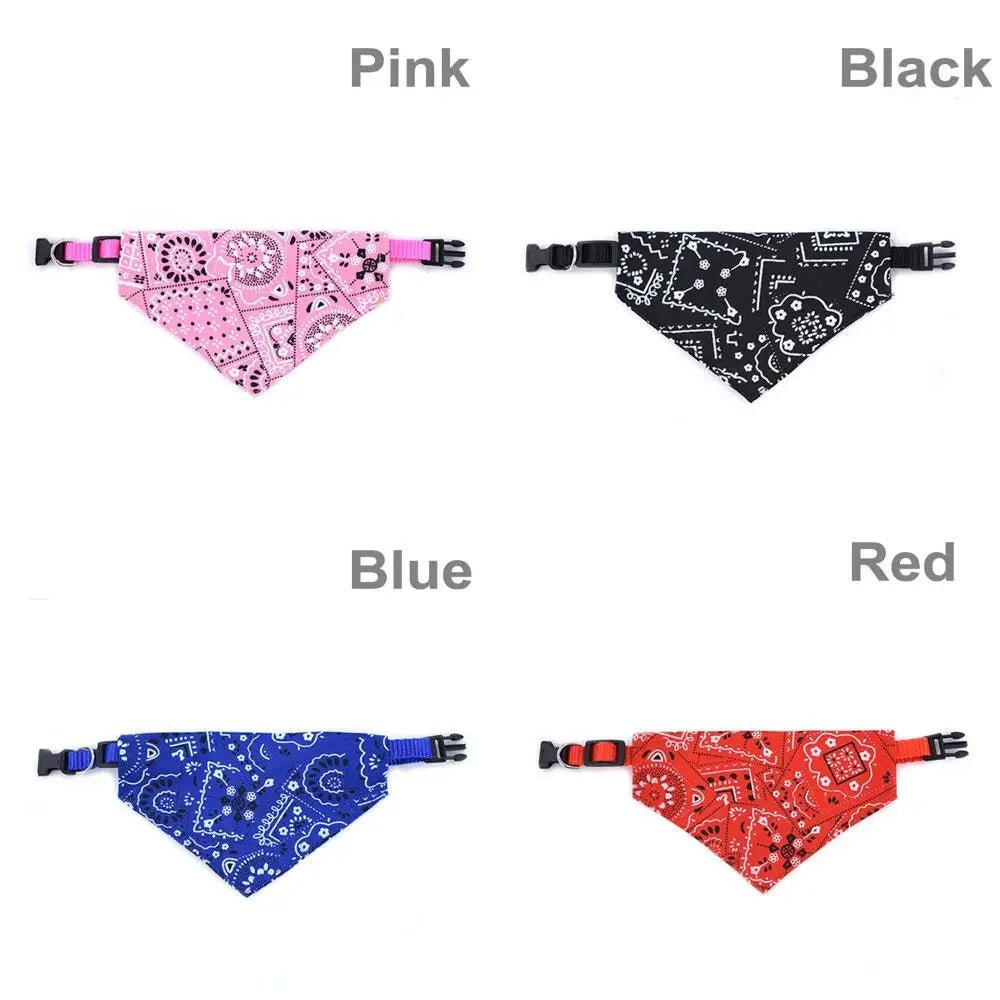 Plaid Dog Bandana Scarf – Adjustable Washable Pet Neck Accessory - Onlytenbucks.com