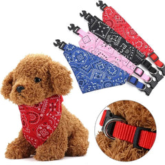 Plaid Dog Bandana Scarf – Adjustable Washable Pet Neck Accessory - Onlytenbucks.com