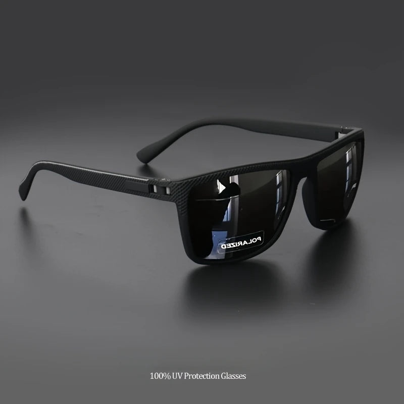 Polarized Square Sunglasses – UV400 Mirror Coated Sport Shades - Onlytenbucks.com