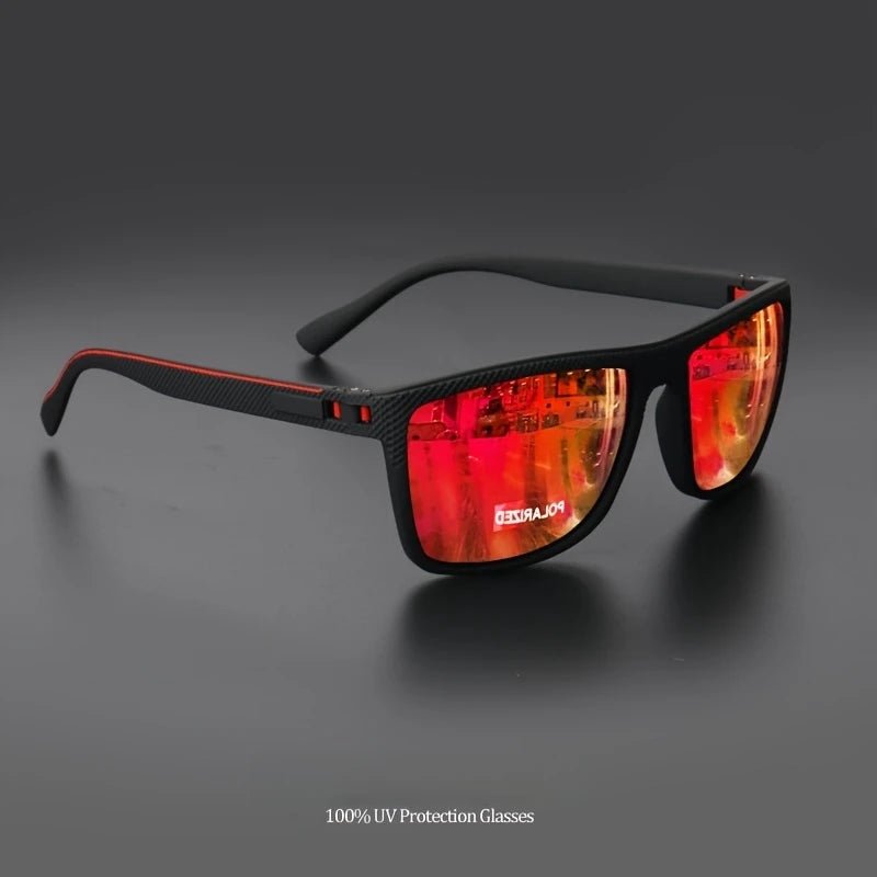 Polarized Square Sunglasses – UV400 Mirror Coated Sport Shades - Onlytenbucks.com
