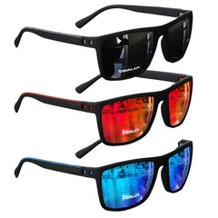 Polarized Square Sunglasses – UV400 Mirror Coated Sport Shades - Onlytenbucks.com