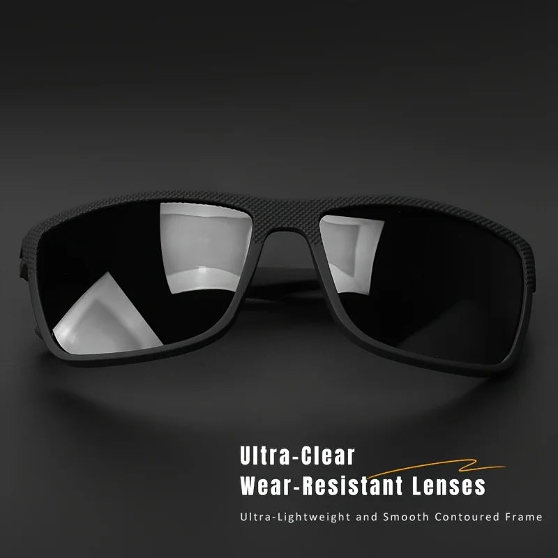 Polarized Square Sunglasses – UV400 Mirror Coated Sport Shades - Onlytenbucks.com