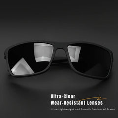 Polarized Square Sunglasses – UV400 Mirror Coated Sport Shades - Onlytenbucks.com
