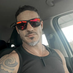 Polarized Square Sunglasses – UV400 Mirror Coated Sport Shades - Onlytenbucks.com