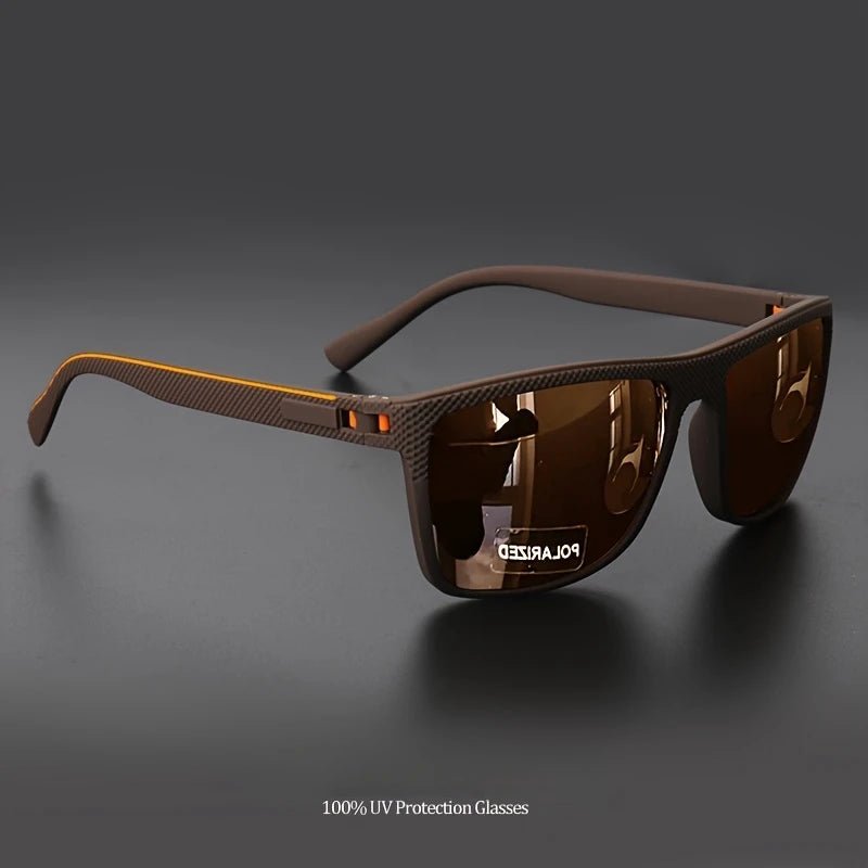 Polarized Square Sunglasses – UV400 Mirror Coated Sport Shades - Onlytenbucks.com
