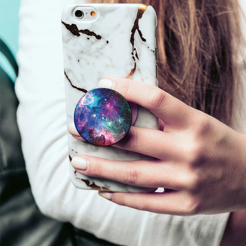 Popped Finger Ring Phone Holder Stand – Expandable Grip and Kickstand - Onlytenbucks.com