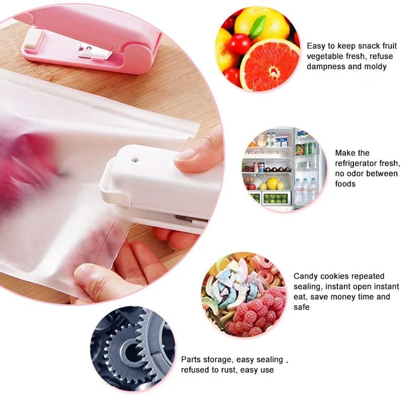 Mini Handy Portable Bag Heat Sealer - Onlytenbucks.com