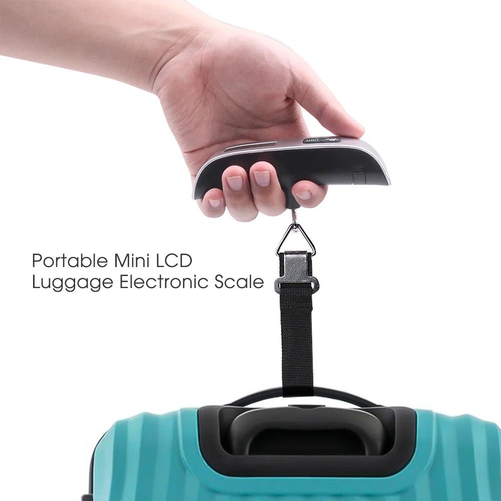 Portable Digital Hanging Scale – LCD Display Electronic Luggage Weight Balance - Onlytenbucks.com