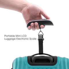 Portable Digital Hanging Scale – LCD Display Electronic Luggage Weight Balance - Onlytenbucks.com