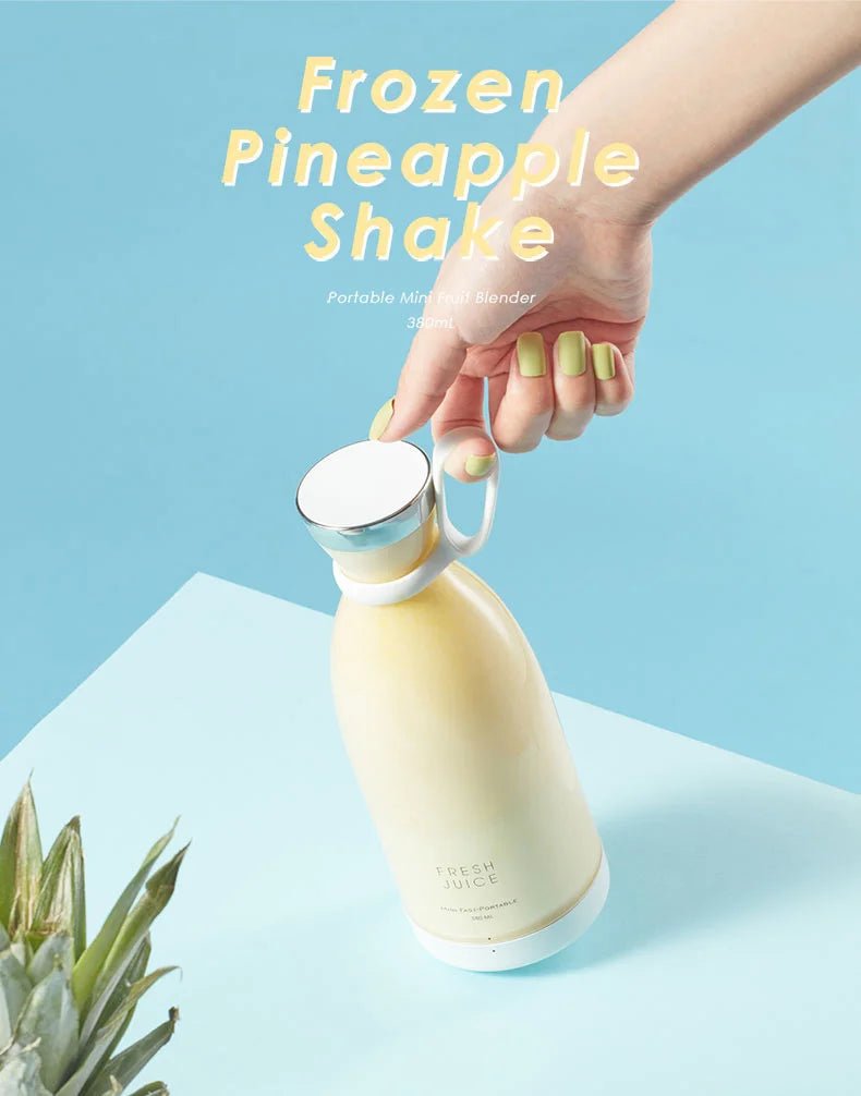 Portable Electric Juicer Blender – 350ml USB Rechargeable Mini Mixer - Onlytenbucks.com