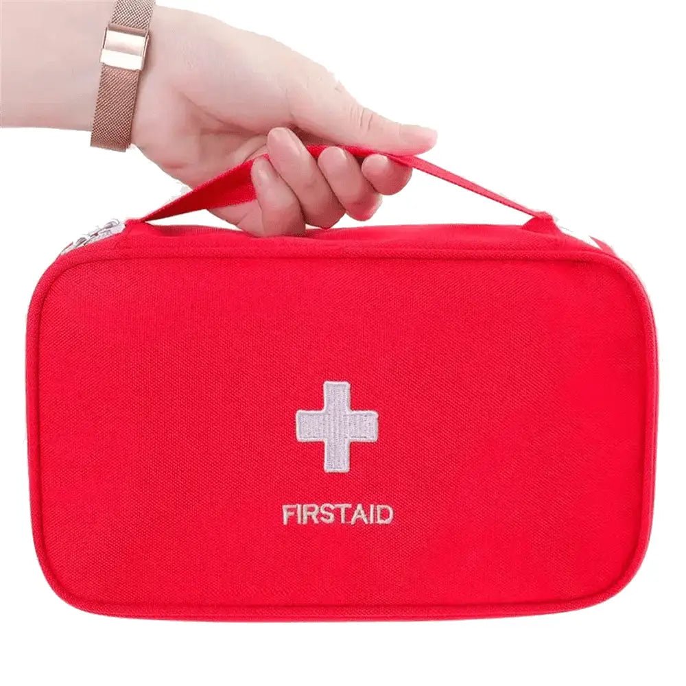 Portable First Aid Kit Bag– Compact Emergency Survival and Medicine Storage Tote - Onlytenbucks.com