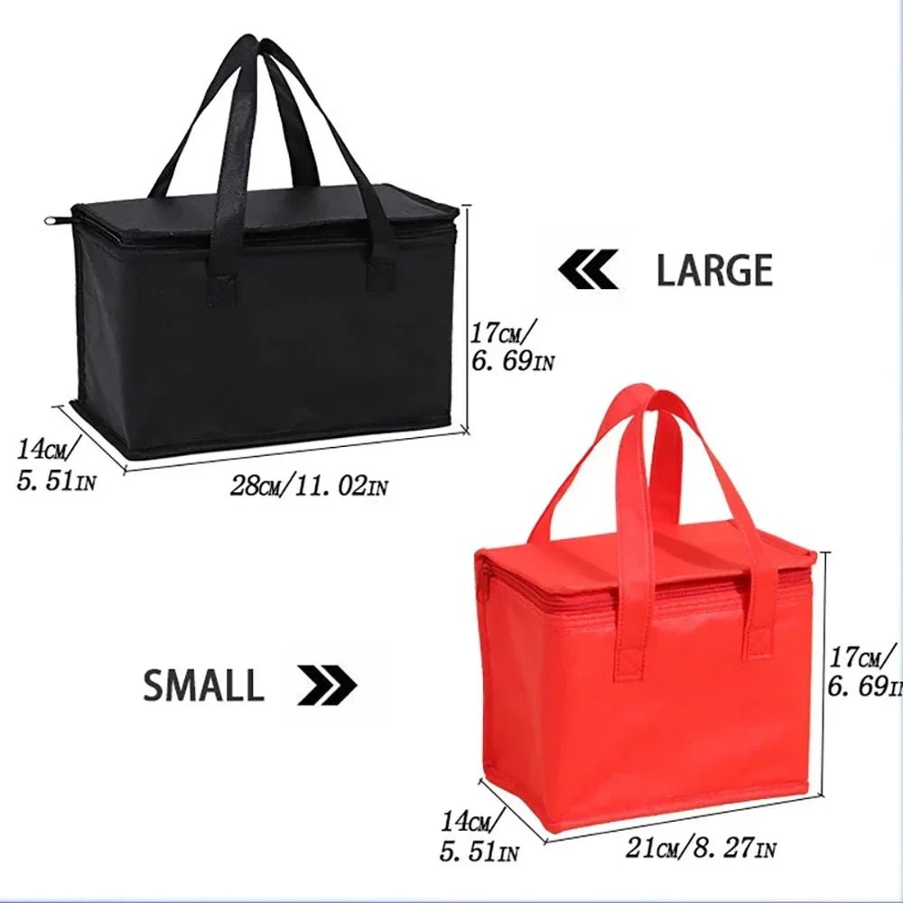 Portable Lunch Cooler Bag Folding Insulation Picnic Ice Pack Food Thermal Bag Drink Carrier - Onlytenbucks.com