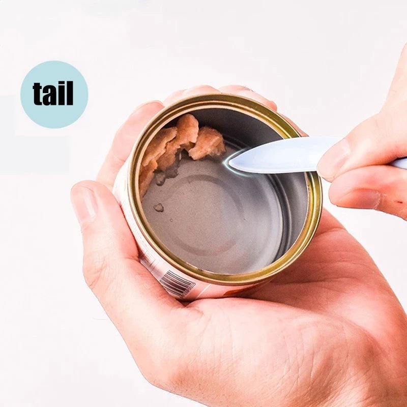 Portable Silicone Pet Food Lid and Spoon Set – 2 - in - 1 Can Cover and Sealer - Onlytenbucks.com
