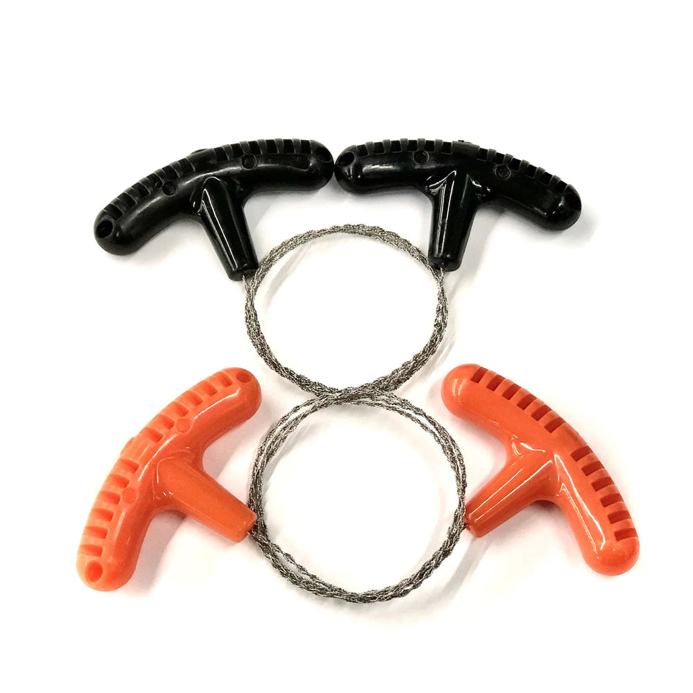 Portable Stainless Steel Wire Saw with Finger Handle Outdoor Camping Hiking Pocket Manual Cutting - Onlytenbucks.com