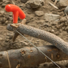 Portable Stainless Steel Wire Saw with Finger Handle Outdoor Camping Hiking Pocket Manual Cutting - Onlytenbucks.com