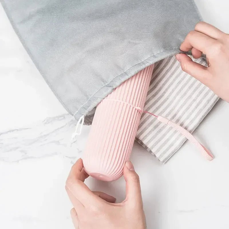 Portable Toothbrush Cup – Travel Toothpaste Holder and Toiletry Storage Case Organizer - Onlytenbucks.com