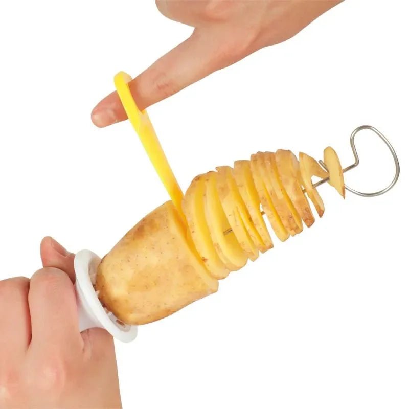 Easy - to - use Spiral Potato Cutter - Onlytenbucks.com
