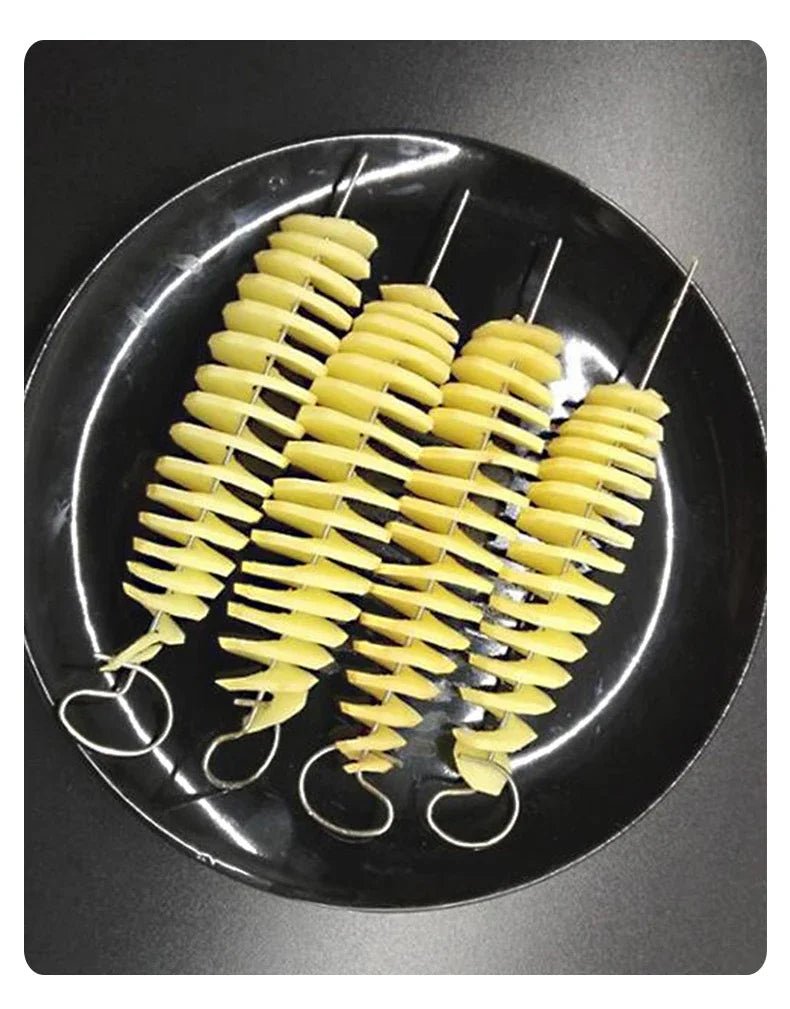 Easy - to - use Spiral Potato Cutter - Onlytenbucks.com
