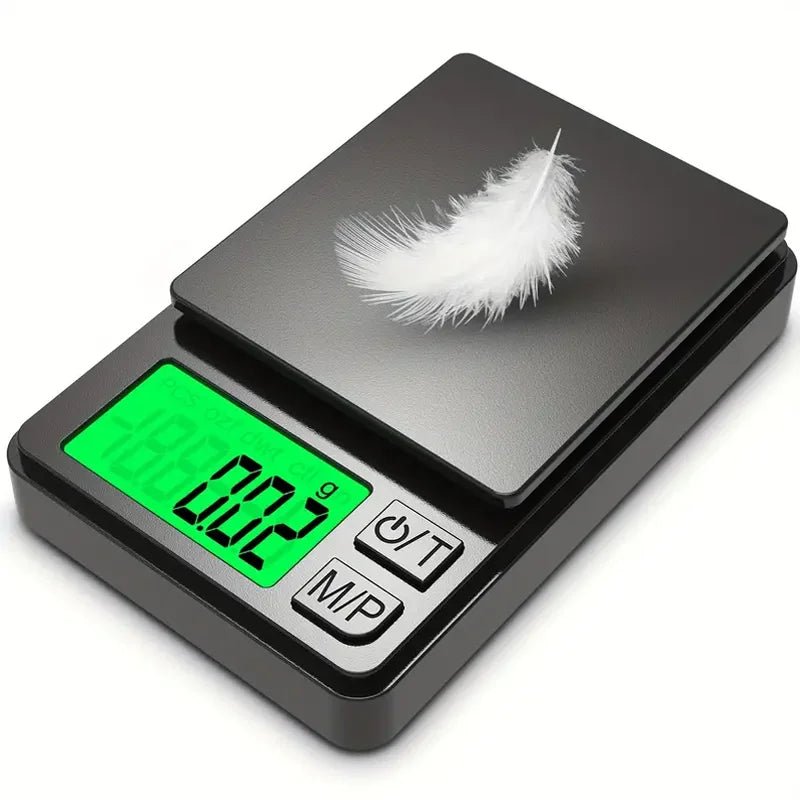 Mini Digital Pocket Scale – 500g/0.01g (17.6oz) or 1000g/0.1g (35.3oz) - Onlytenbucks.com