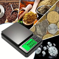 Mini Digital Pocket Scale – 500g/0.01g (17.6oz) or 1000g/0.1g (35.3oz) - Onlytenbucks.com