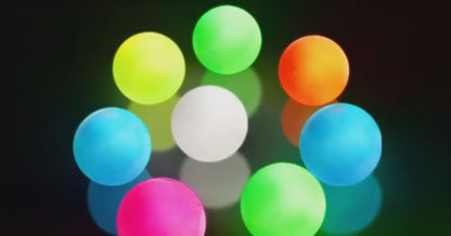 5 Piece Glow-in-the-Dark Sticky Ceiling Balls – Luminous Stress Relief Fidget Toy