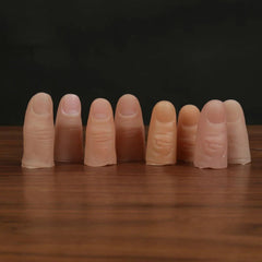 Prosthetic Limbs Fake Fingers Simulated Silicone Gloves Disappear To Play Tricky Magic Props Prank - Onlytenbucks.com