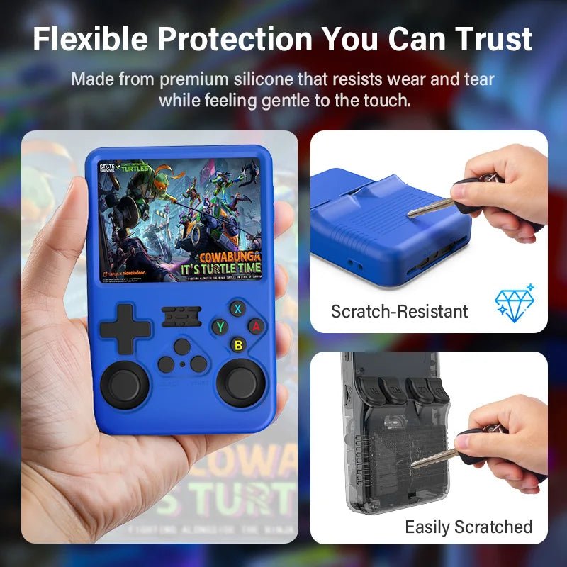 Protective Silicone Case for R36S Handheld Game Console - Onlytenbucks.com