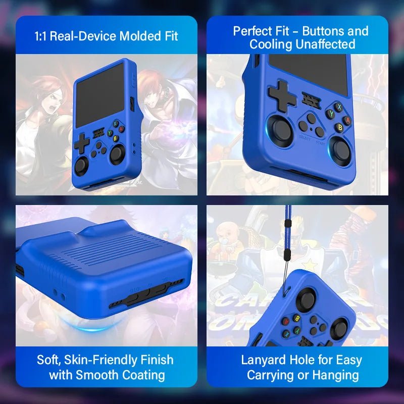 Protective Silicone Case for R36S Handheld Game Console - Onlytenbucks.com