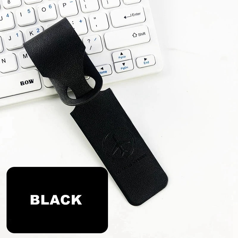 PU Leather Luggage Tag – Creative ID Address Holder - Onlytenbucks.com