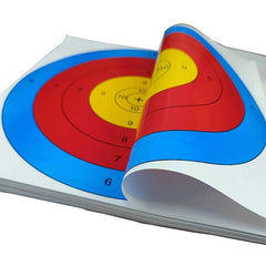 PVC Archery Paper Targets – High - Visibility Shooting Sheets (15.7" × 15.7") - Onlytenbucks.com